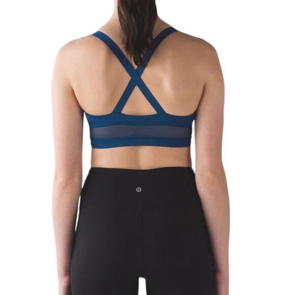 ..Lululemon Body Con Bra Poseidon - Picture 4 of 14